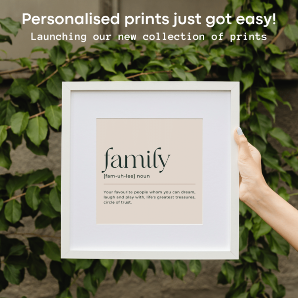 Personalised Nursery Baby Prints